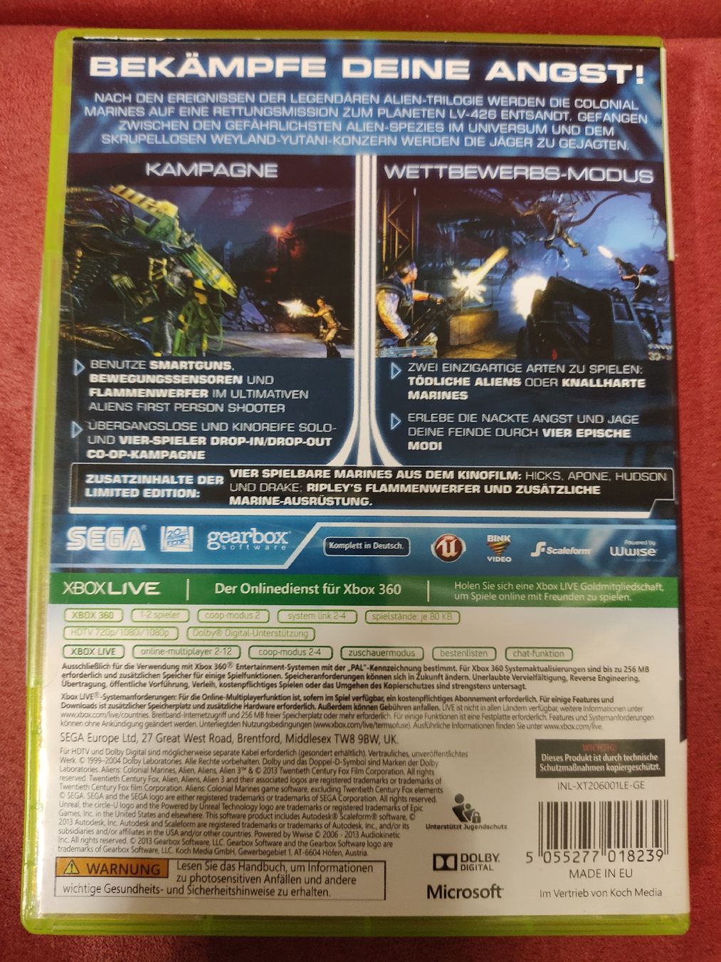 Microsoft Giochi: Aliens Colonial Marines Xbox 360 Edition Limitée  – Usato da fribourg venduto da GameSpot 1