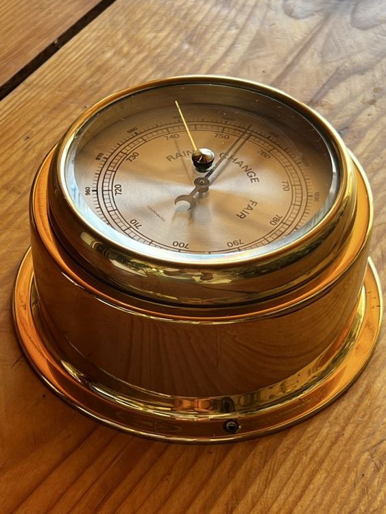 Vintage Barometer, Weather Station, Made in Germany (Gebraucht) in ...
