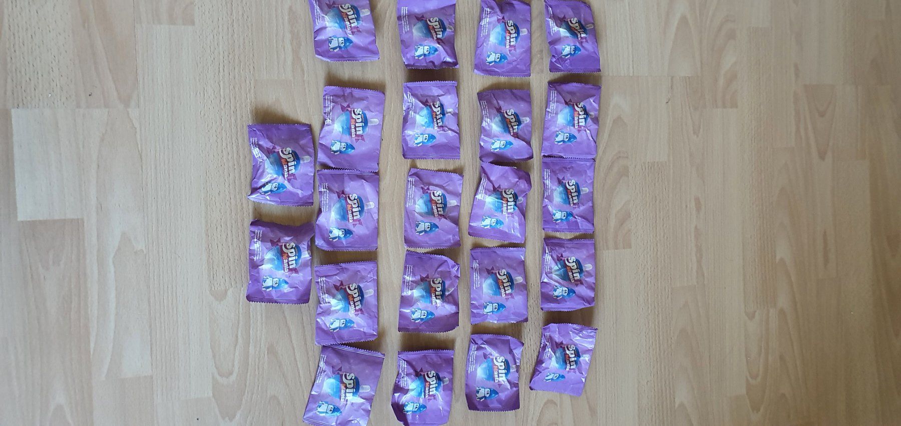 Migros Figuren: Migros, Spin Mania, 22 Päckli, neu – Neu und originalverpackt aus Rheineck von Jmurmeli