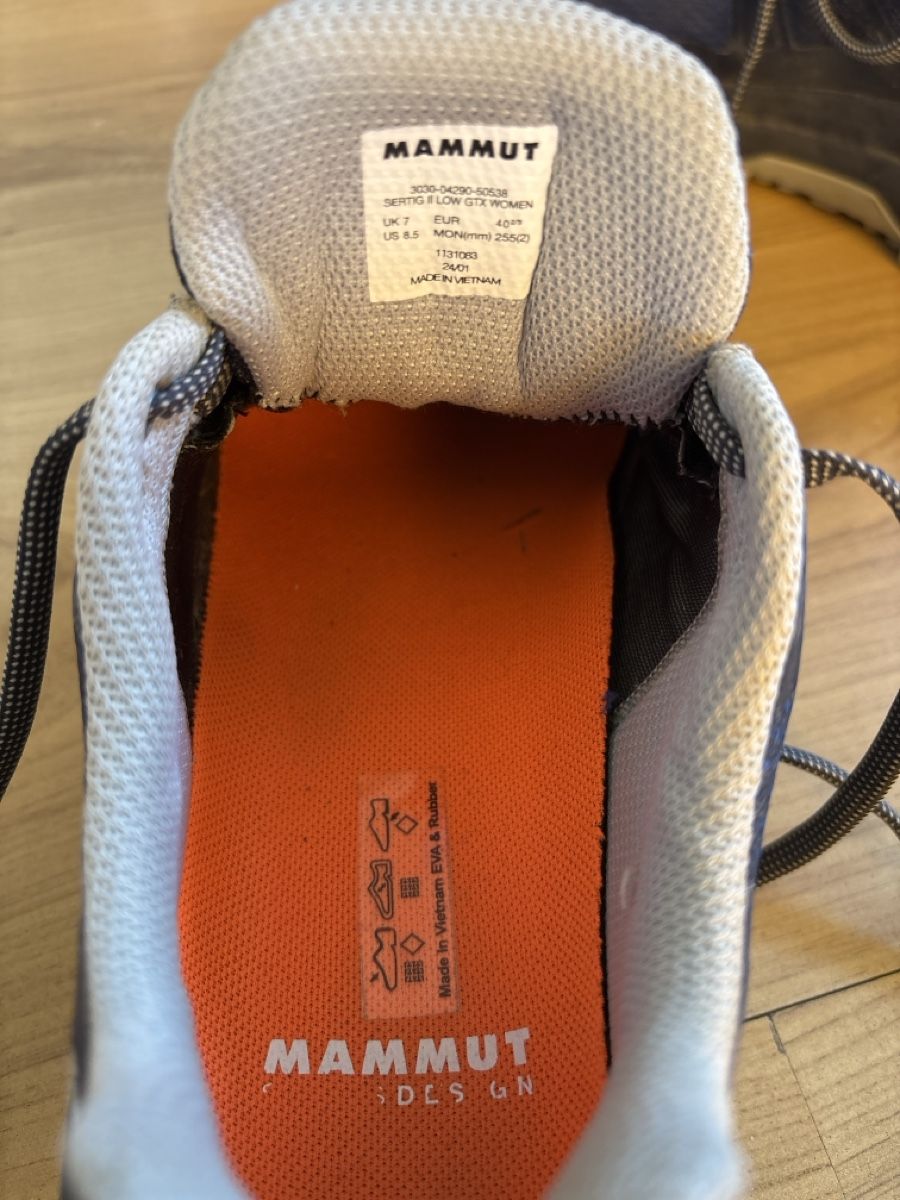 Mammut Scarpe da donna: Trailrunning Schuhe blau Grösse 40 2/3 – Usato da Zürich venduto da EnikoDrum 2