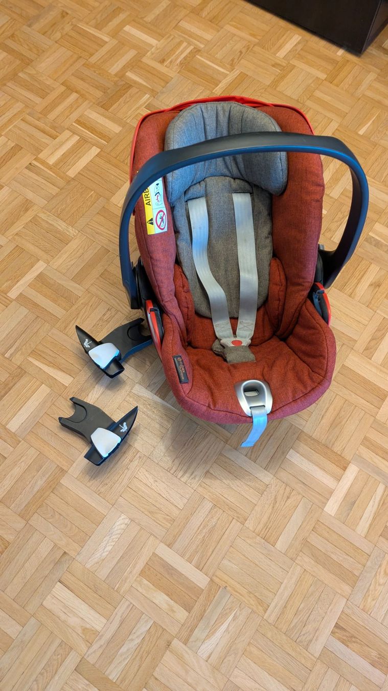 Cybex Seggiolini per auto: Cybex Platinum (group 0+) with adapters – Usato da Uetikon am see venduto da logarofa
