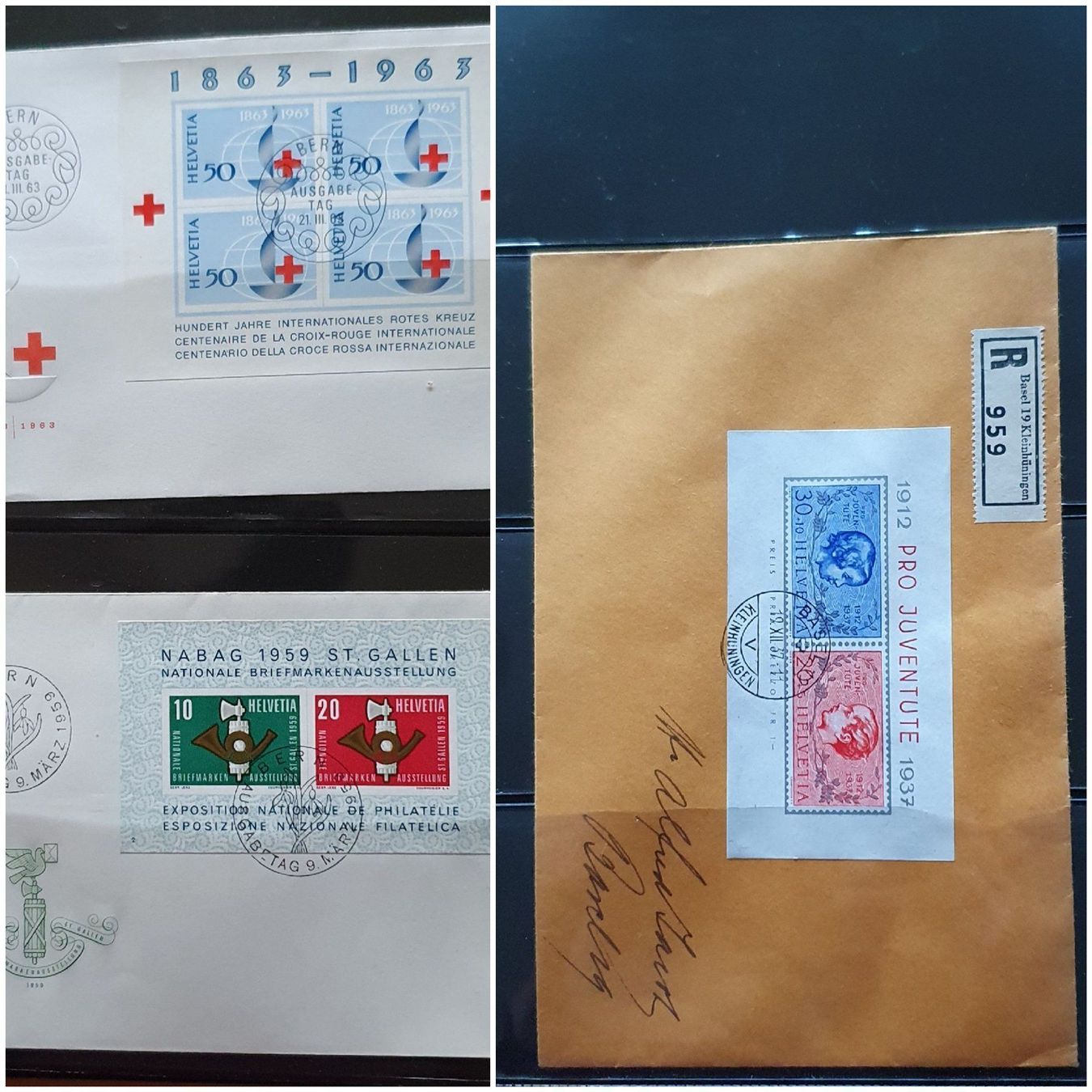 Tutti i francobolli: Album mit 23 Blocks und Blockausschnitte – Usato da Kreuzlingen venduto da Rschweiz1 6