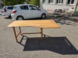 Schreibtisch schräg rechts Wasa 2000 180x100-80x72cm Holz