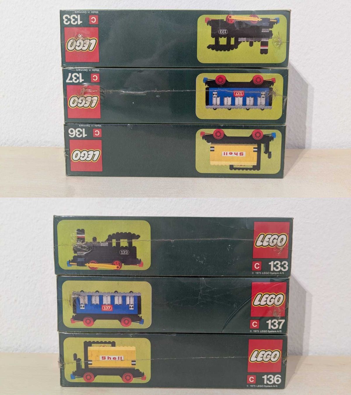 Lego Giocattoli: Lego Train 4.5 Volt 133+136+137 Neu – Nuovo e nell'imballaggio originale da Hergiswil NW venduto da ToysandMore 5