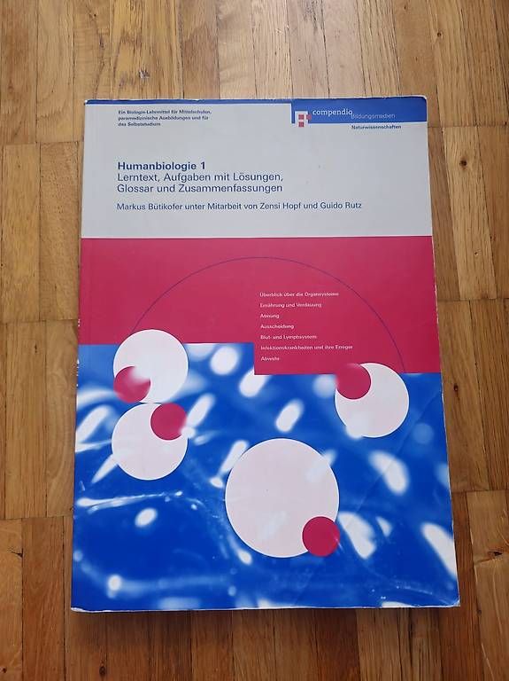 Bücher: Humanbiologie 1 – Gebraucht aus St.Gallen von amaka01