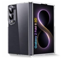 Für Galaxy Z Fold 8 - Hartplastik Case Cover crystal clear