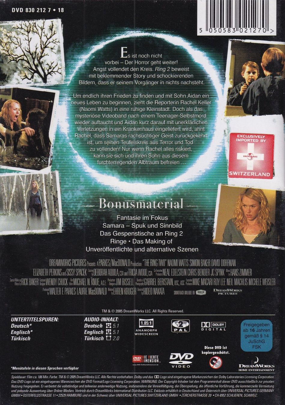 Tutti i DVDs: DVD ab Fr. 1.--, Ring 2 – Usato da Lausen venduto da Mondeo10628 1