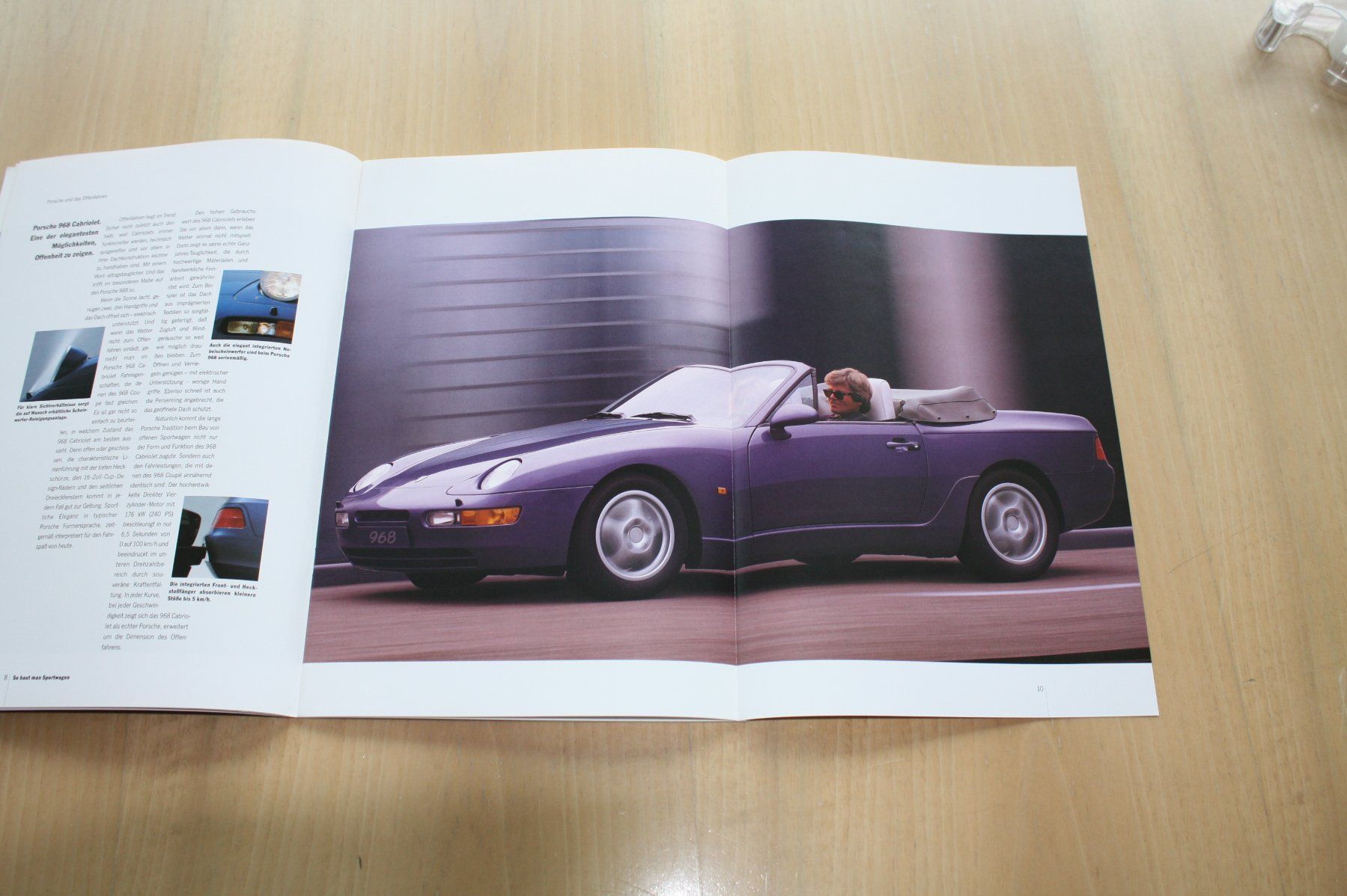 Porsche Documents: Porsche 968 Prestige Prospekt 1993 – D'occasion à Wikon par erwin400 3