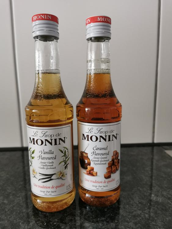 Monin Vanille / Vanilla Sirup, 250 ml Flasche