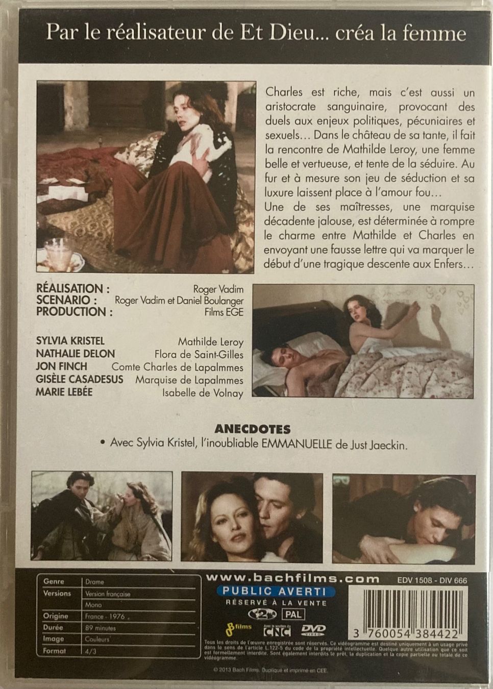 Tutti i DVDs: SYLVIA KRISTEL - UNE FEMME FIDELE – Usato da Poliez-Pittet venduto da Newtown-Records 1