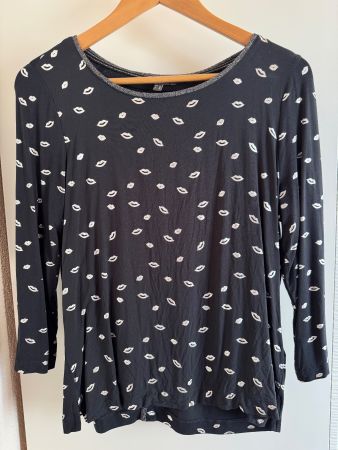 Dunkelblaue Bluse von Street One, Gr. 36