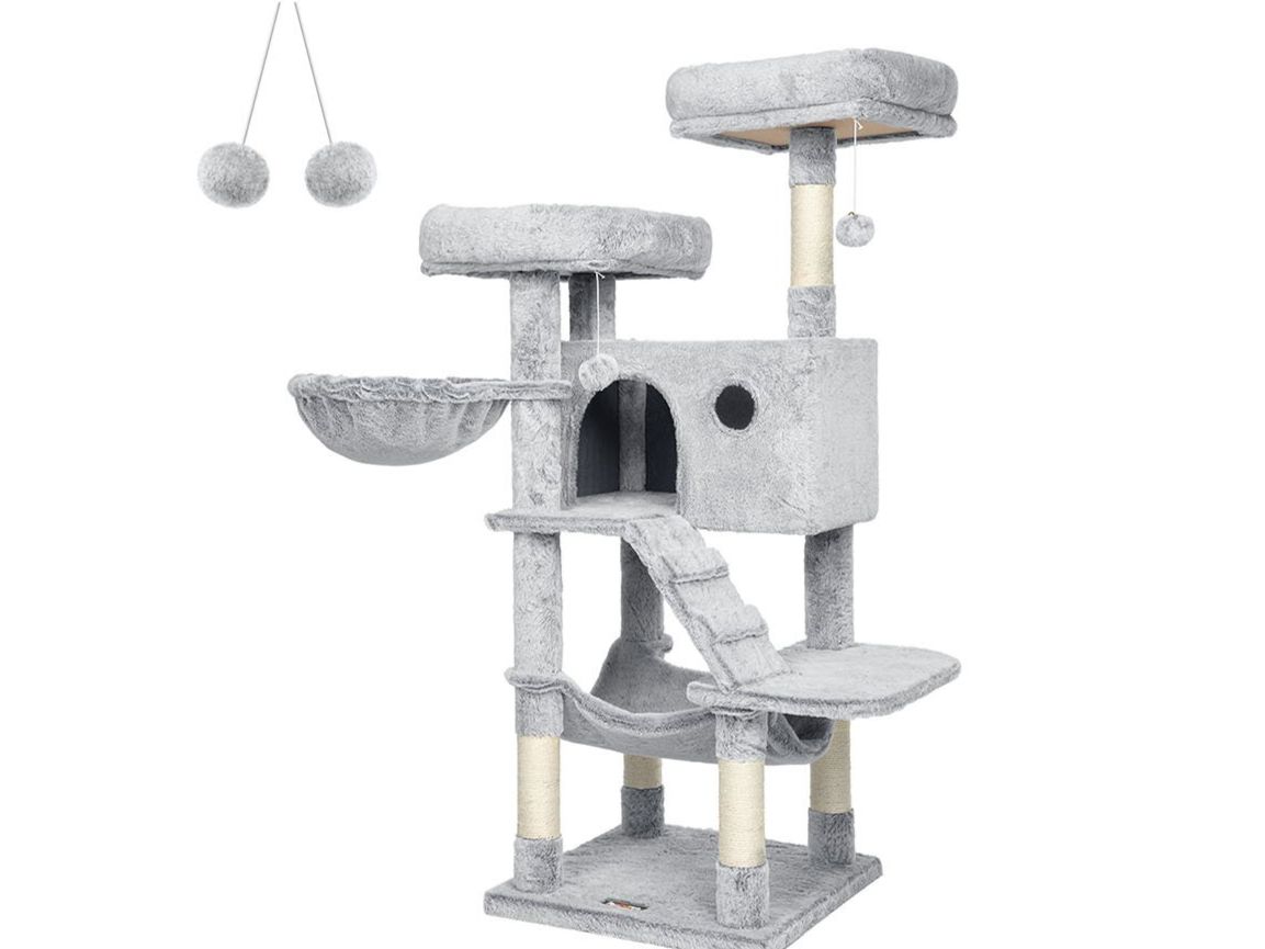 Tiragraffi: Kratzbaum Katzenbaum Weicher Bezug EROS – Nuovo (secondo la descrizione) da Lachen SZ venduto da MAMORU-MOEBEL