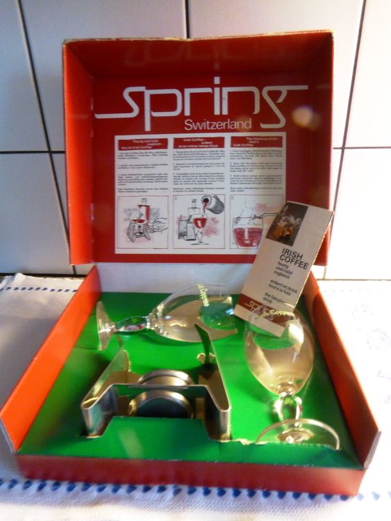 Springs Irish Coffee Set, Vintage Rarität, Top Zustand! (Gebraucht) in ...