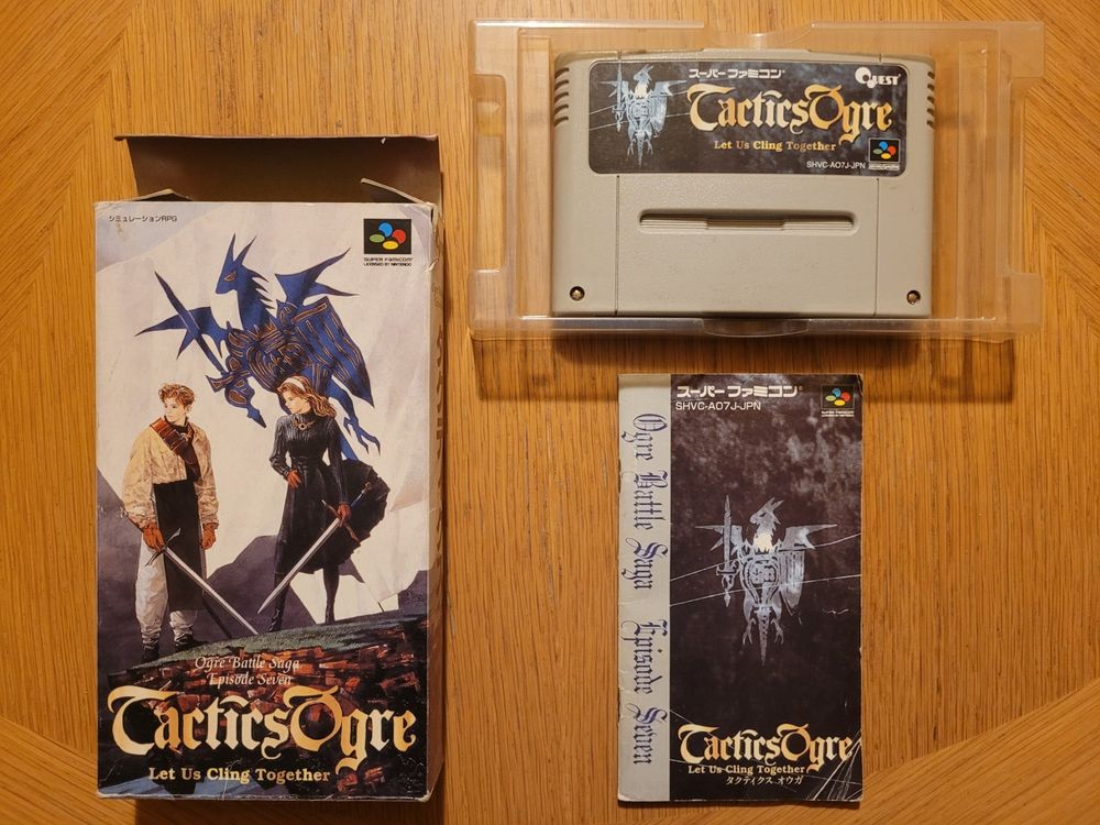 Tactics Ogre OVP SNES Super Famicom Japan (Gebraucht) in Münchenstein ...