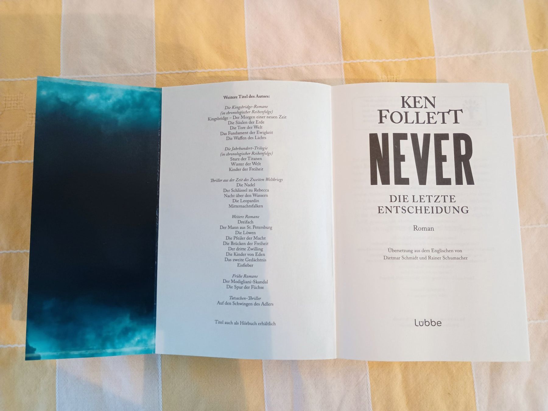 Libri: Ken Follett - Never - Die letzte Entscheidung – Nuovo (secondo la descrizione) da Buchs AG venduto da ReaNaTsch 3