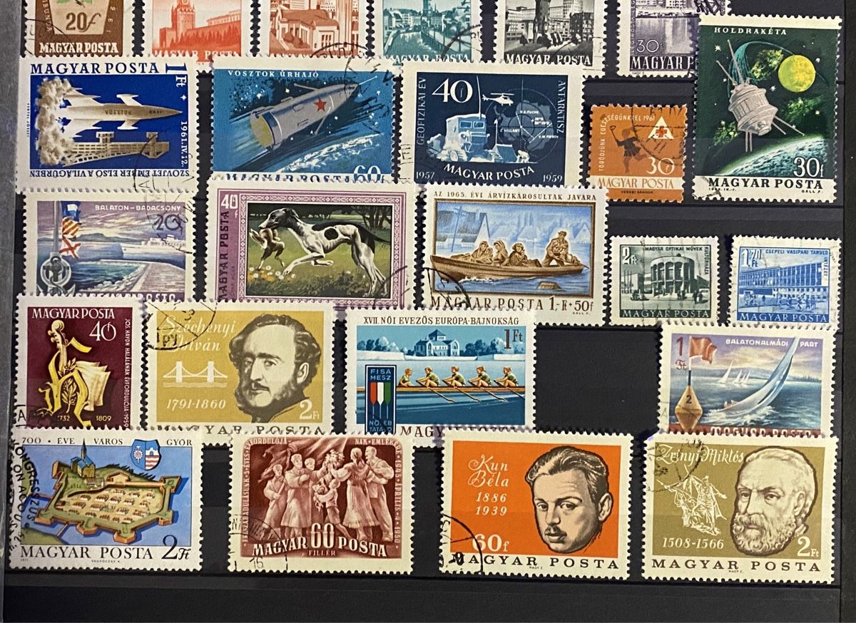 Tutti i francobolli: 94 timbres Hongrie – Usato da Petit-Lancy venduto da Solcarm 3