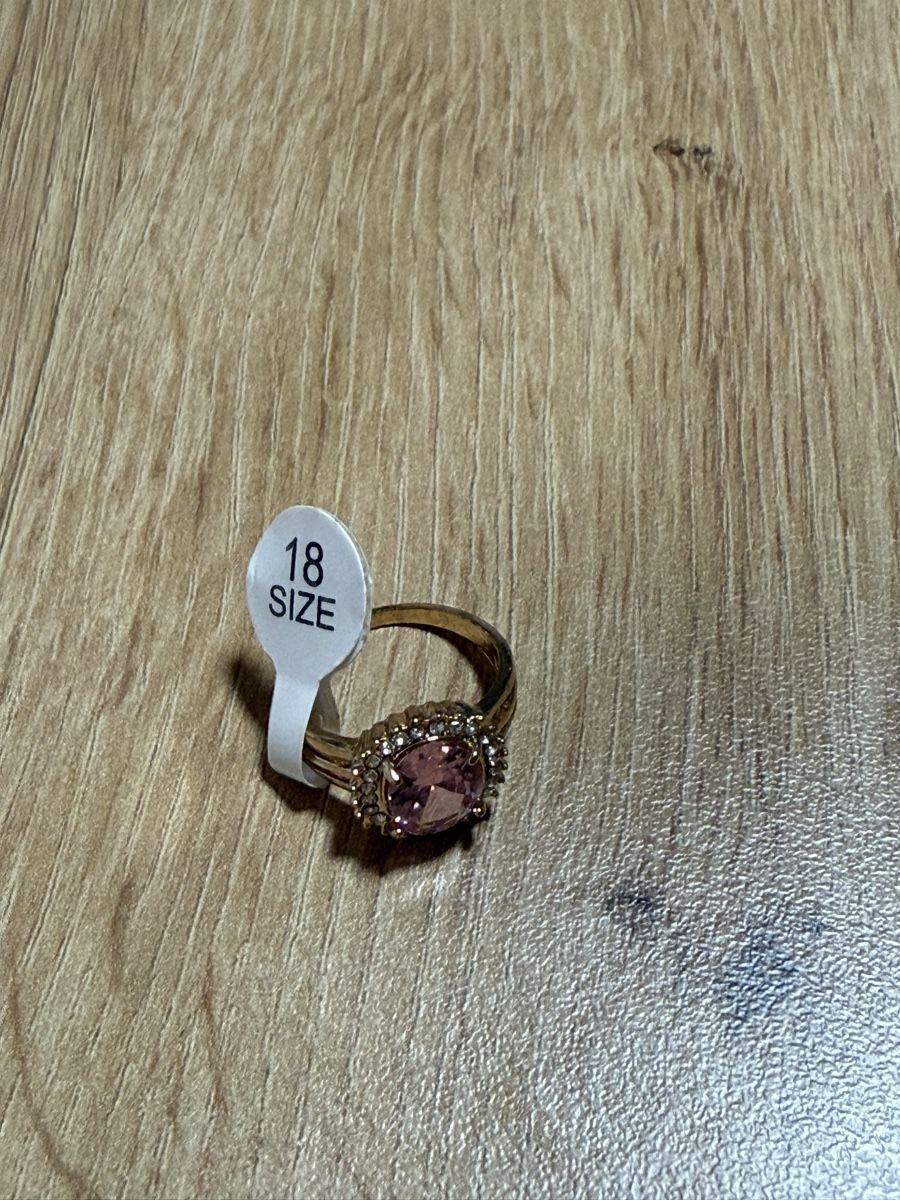 Bagues: Ring rosa Stein, Grösse 18, neu – D'occasion à Luzern par ver_25gj 1