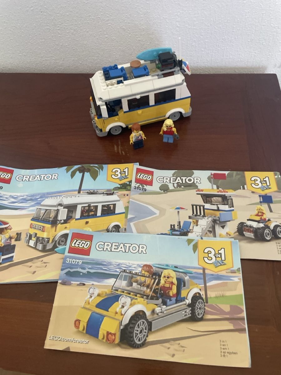 Lego Kit di costruzioni: LEGO  31079 - Van de Camping - 3 en 1! Complet – Usato da Morges venduto da louloutte788