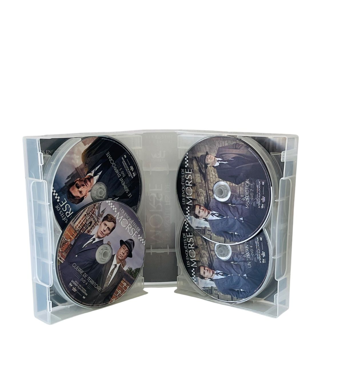 Alle DVDs: LES ENQUÊTES DE MORSE (saisons 1 à 7) Intégrale 30 DVD – Gebraucht aus Genève von Bazarare 3