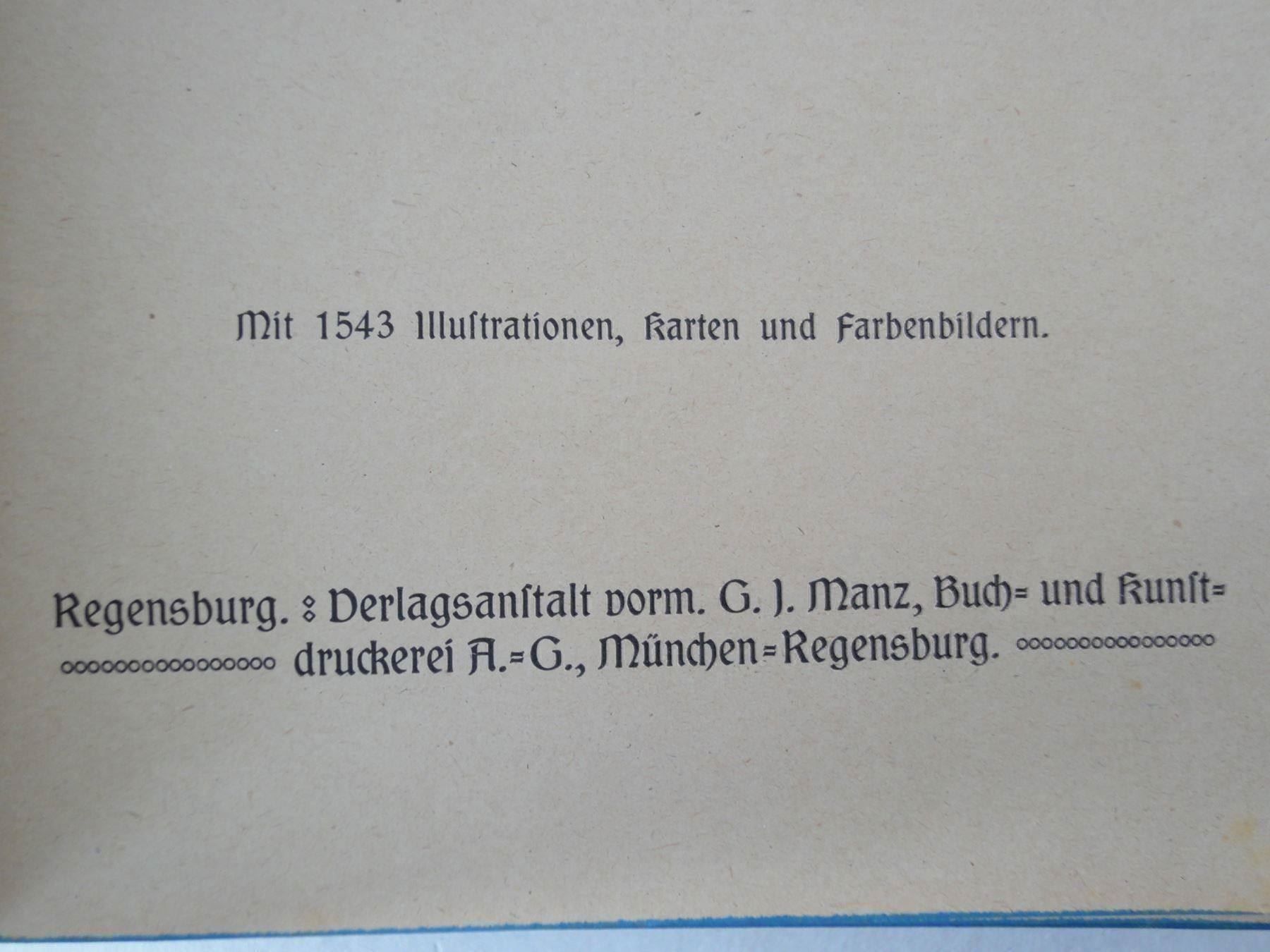 Libri: Das Buch der Natur Band 2 ca. 1920 – Usato da Chur venduto da omonia 3