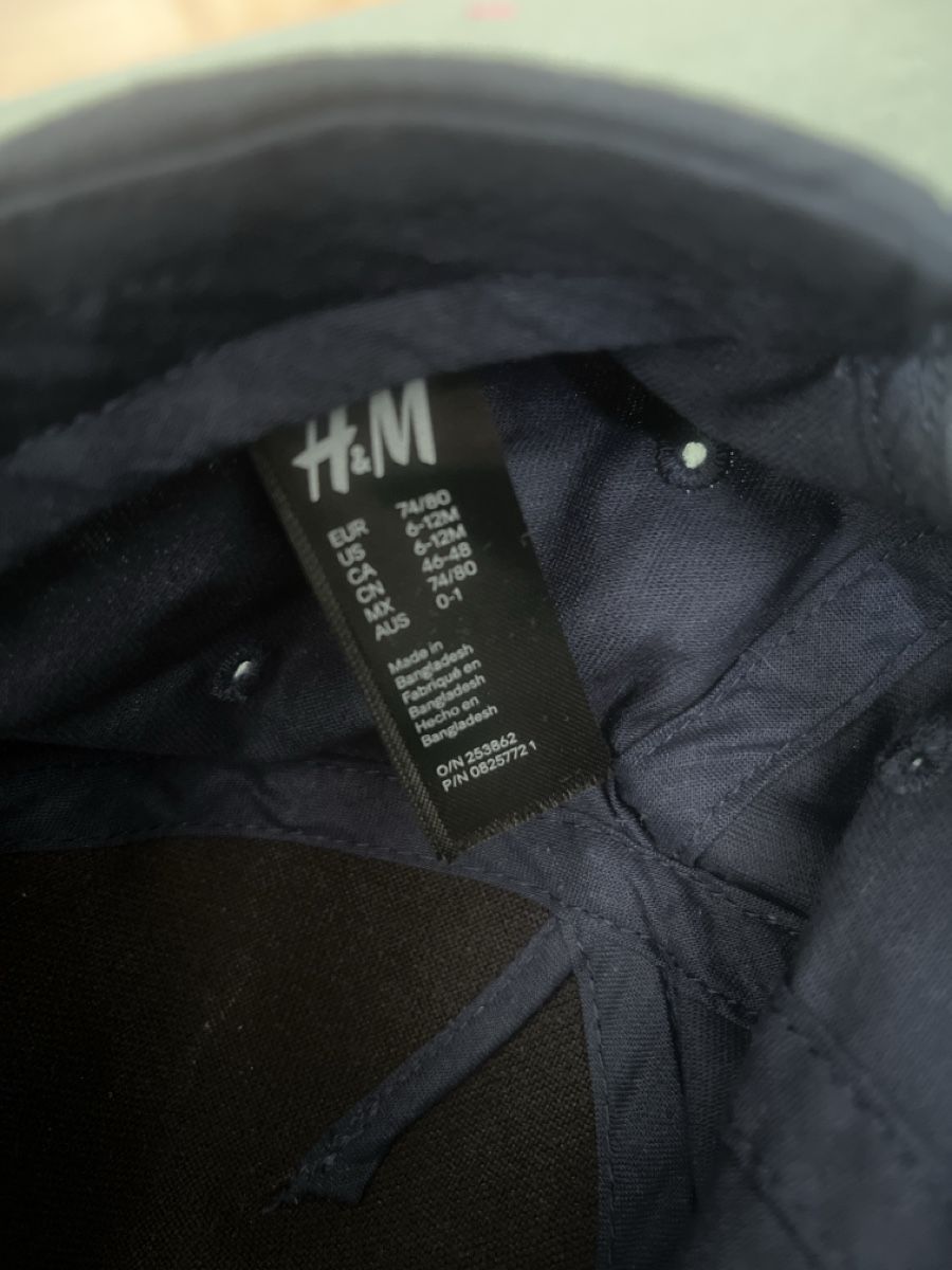 Altro abbigliamento per bambino: Kappe H&M Dunkelblau Grösse 74/80 6-12M – Usato da Bern venduto da Angelika-Kaczoruk 1