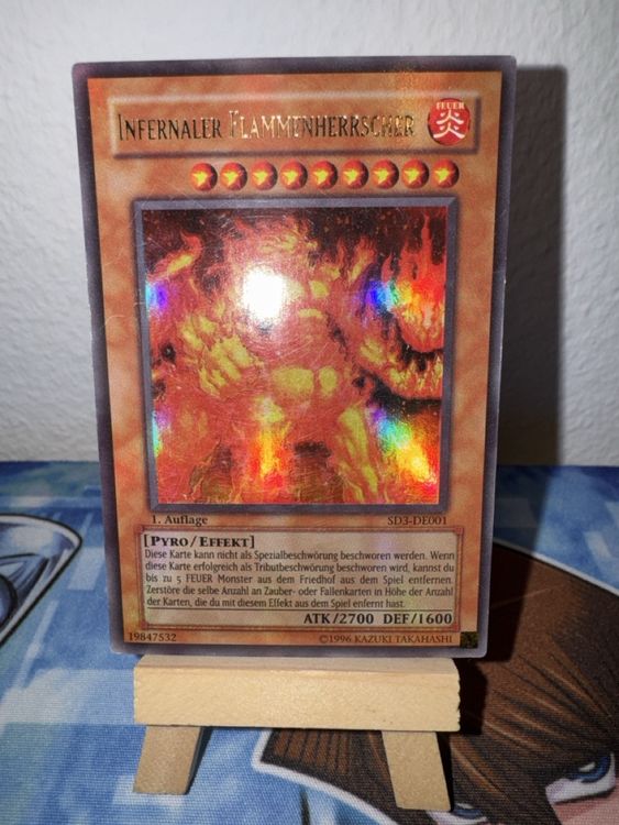 Yu-Gi-Oh! Infernaler Flammenherrscher / SD3 / Ultra rare (Gebraucht) in ...