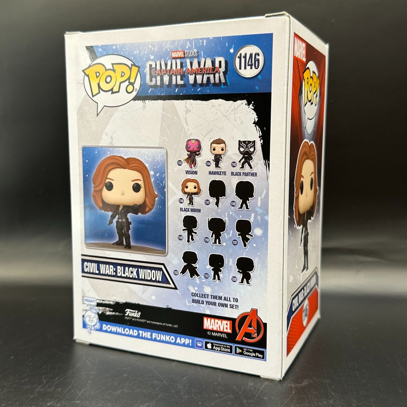 Funko Statuette: Funko Pop! Marvel Civil War: Black Widow 1146 – Usato da Düdingen venduto da Nerdworld 1