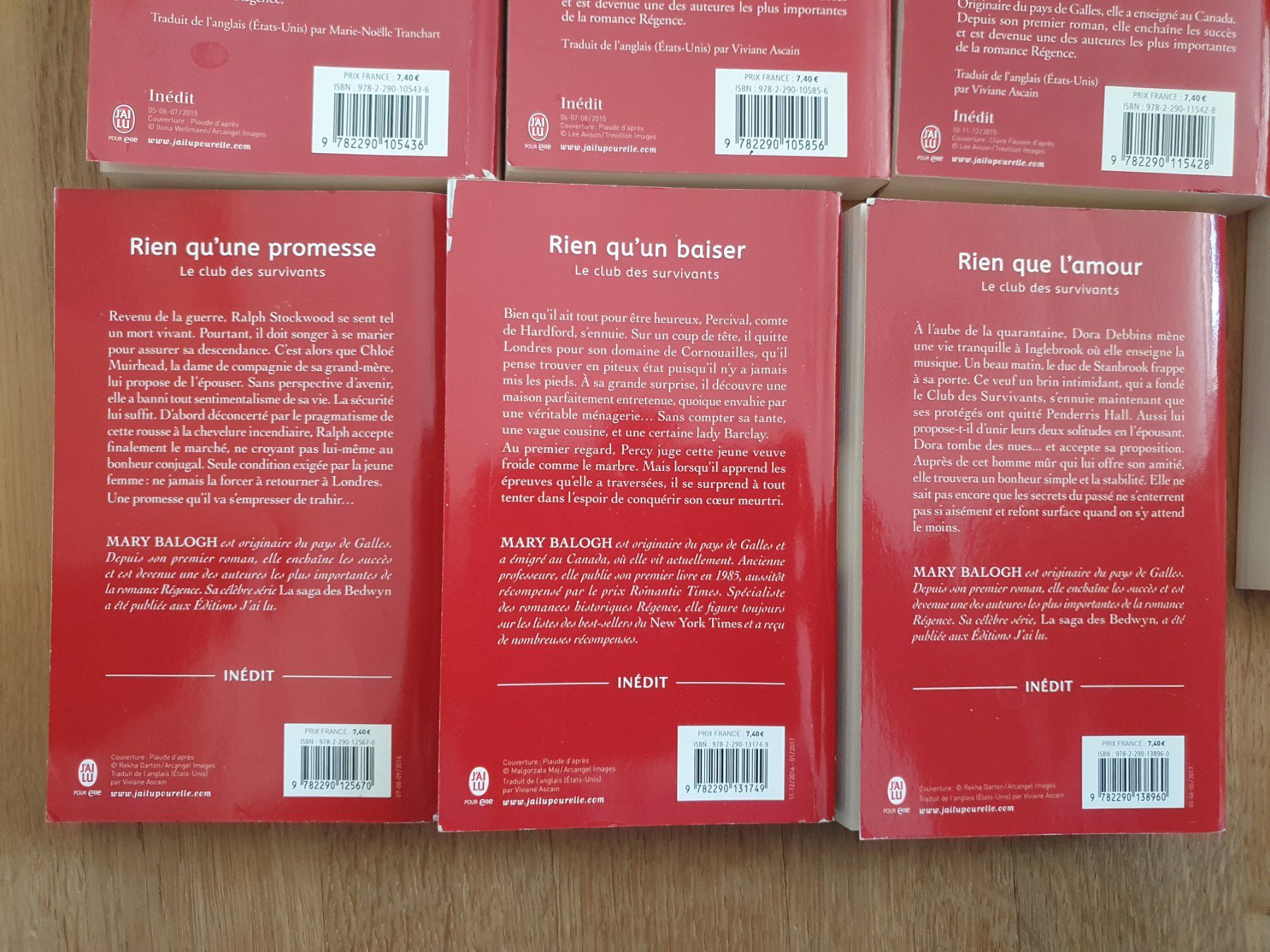 Libri: 7 romans de Mary Balogh – Usato da Oftringen venduto da papillon075 2
