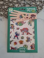 Djeco Tattoos Heroes 50 Stück, NEU