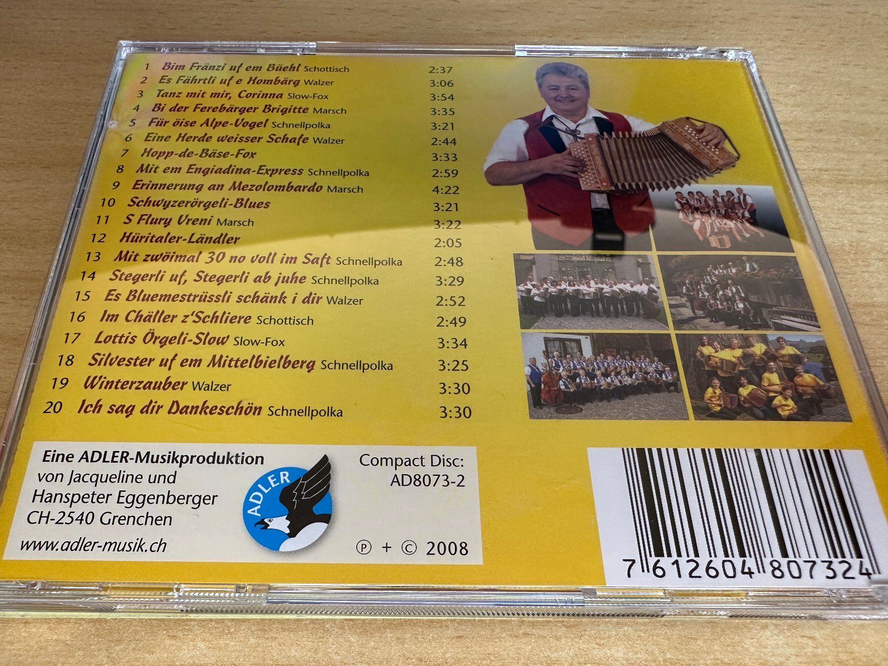 CD: Various - Es Isch Örgeli-Zyt – Usato da Rikon im Tösstal venduto da Alpenmutz 1
