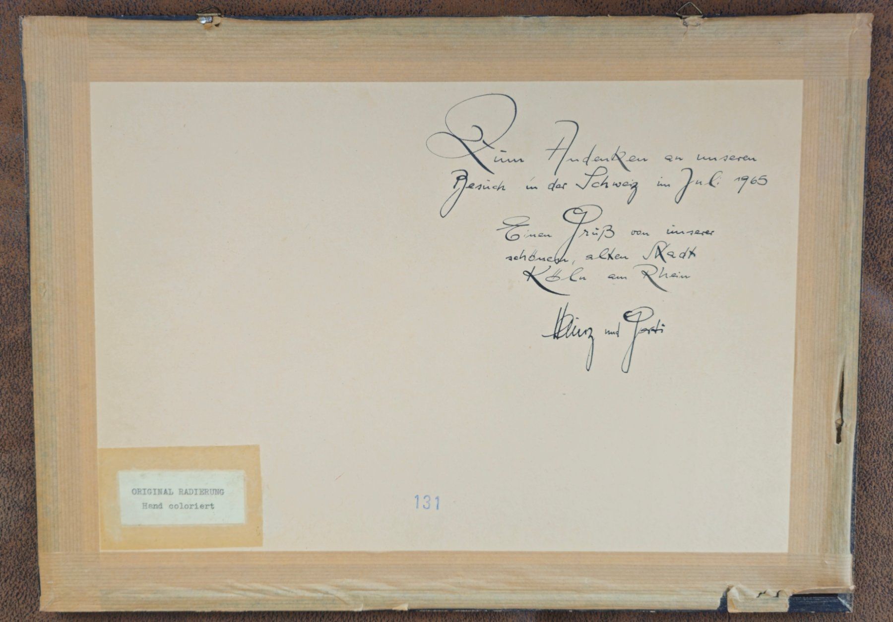 Foto & Immagini: Köln original Radierung – Usato da Walenstadt venduto da pedroju-1 2