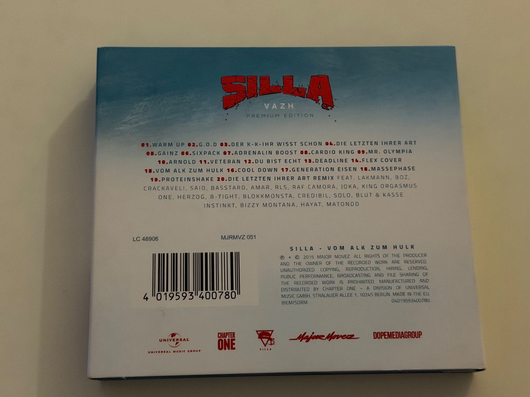 Alle DVDs: Silla - VAZH Premium Edition - 2 CD's + DVD – Neu (gemäss Beschreibung) aus Altstätten SG von sheamus 1