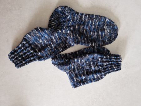 handgestrickte Socken Gr. 45