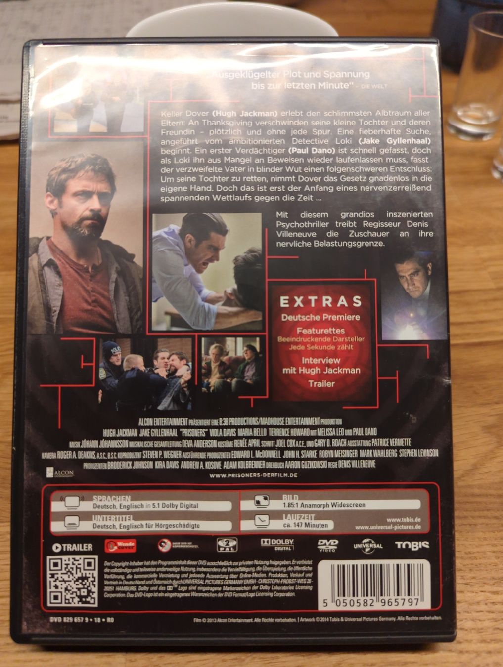 Tutti i DVDs: DVD ,, Prisoners" – Usato da Wünnewil venduto da Susuki125gt 1