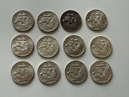 Portugal - Lot Silber 2$50 - 1932 - 1951