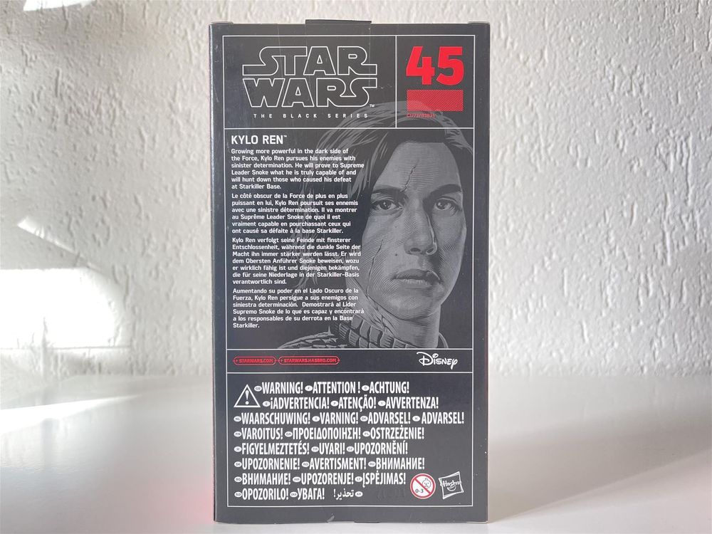 Statuetta Hasbro Star Wars The Black Series – Kylo Ren (15 Cm) Da Gli Ultimi Jedi