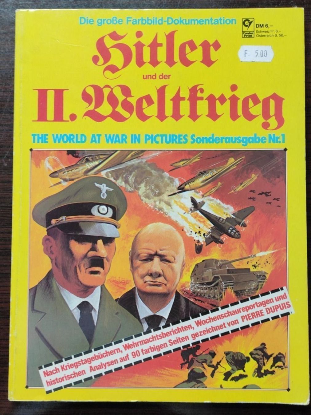 Fumetti: Hitler und der 2te Weltkrieg Dokumentation Comic Buch – Usato da Zürich venduto da haitimarasa