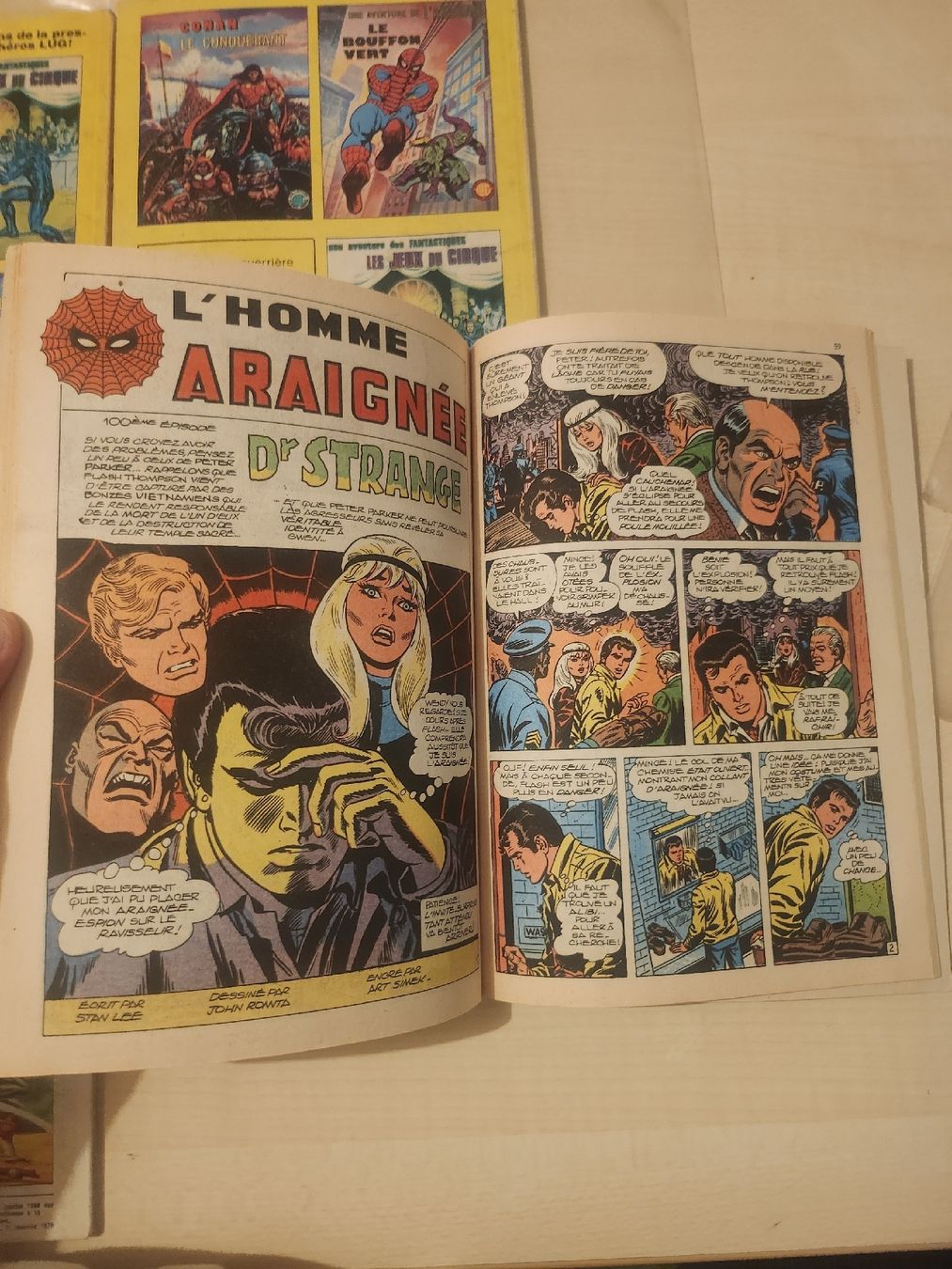 BD: Marvel comics lot de 04 articles – D'occasion à Romont FR par Alejandro111 2