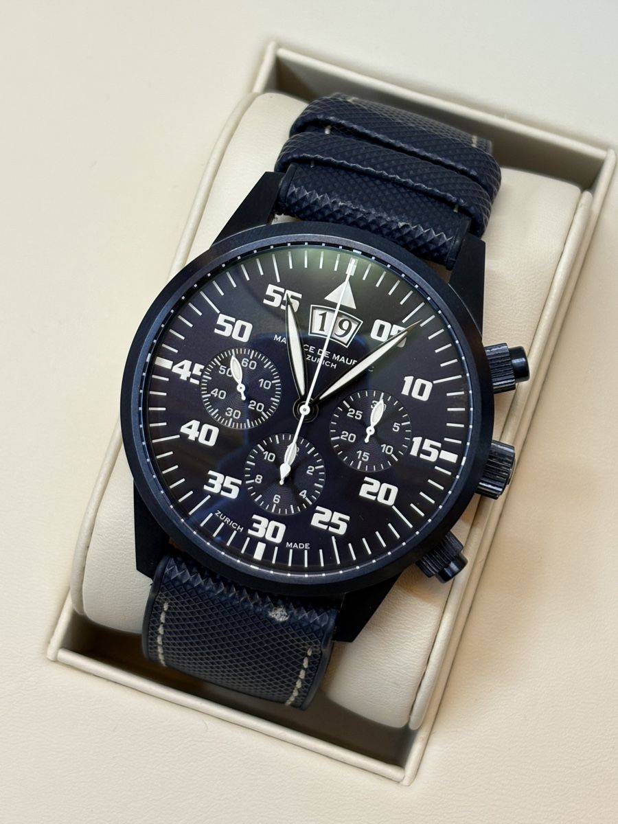Orologi: Maurice De Mauriac "Big Date", Limited Edition – Usato da Zürich venduto da watchdealer-24