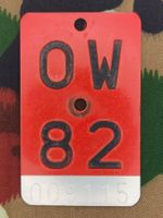 Velonummer OW 82