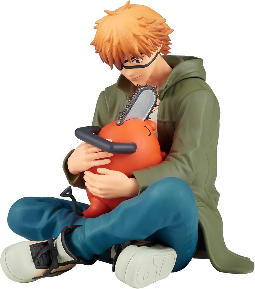 Statuette: Chainsaw Man Denji Pochita Break Time Figur – Nuovo (secondo la descrizione) da Luzern venduto da altbau