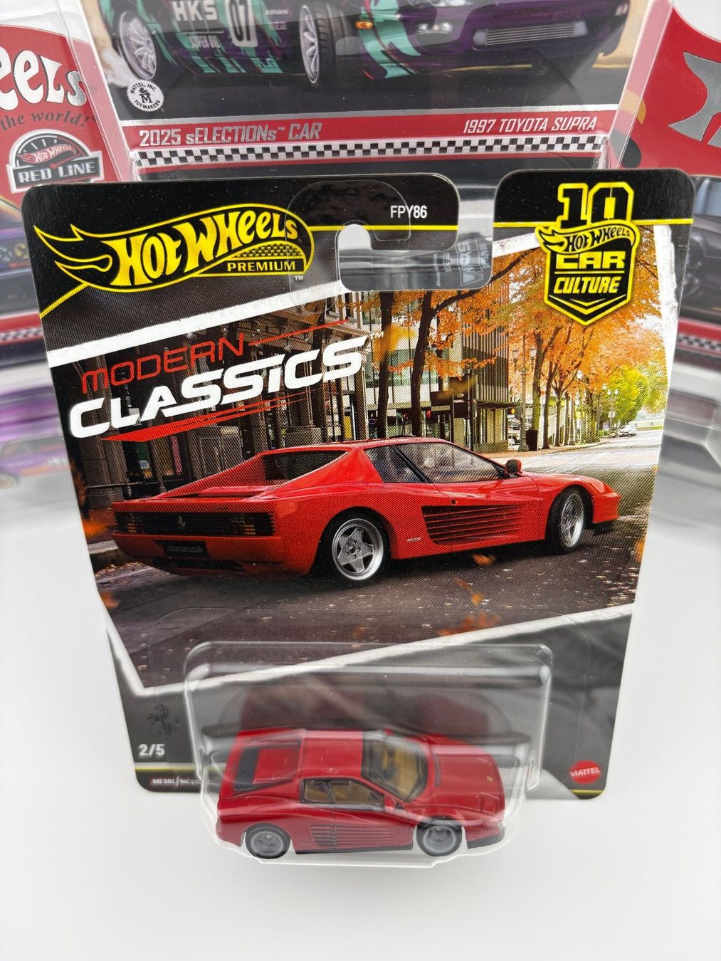 Hot Wheels Modellautos: Hot Wheels Ferrari Testarossa Premium Modern Classics 2/5 – Neu und originalverpackt aus Flawil von HeisseReifen 1
