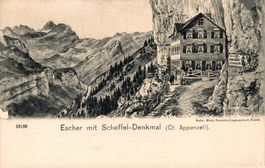 Escher mit Scheffel-Denkmal (Ct. Appenzell)