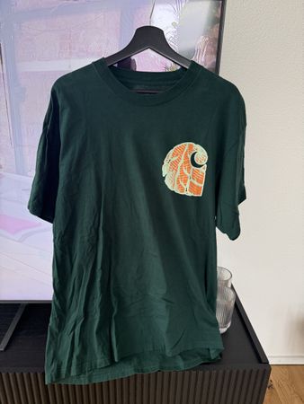 Carhartt T-Shirt mit Print grün