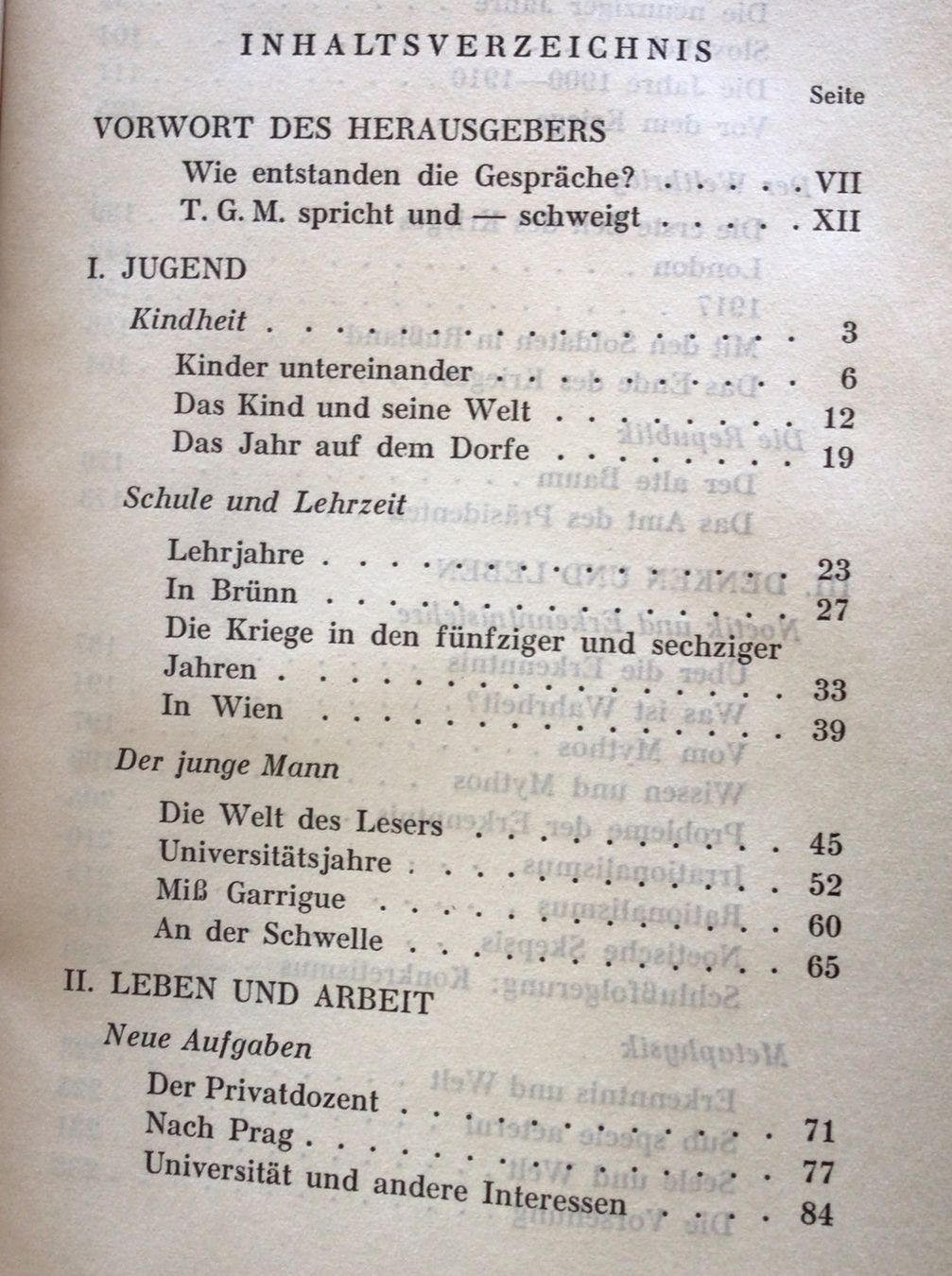 Livres: Masaryk erzählt sein Leben – D'occasion à Ennetbaden par Nab2012 3
