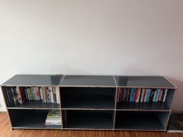 USM Haller Sideboard Anthrazit 6 Fächer guter Zustand