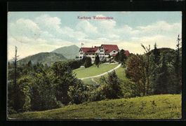 Weissenstein / SO, Ansicht vom Gasthaus 
