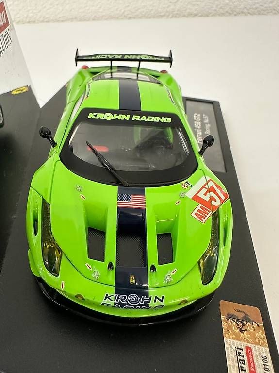 Carrera Voitures modèles: Carrera Evolution Ferrari 458 Krohn Racing No.57 Modellauto – D'occasion à Obernau par Arche_Noah_Brocki 5