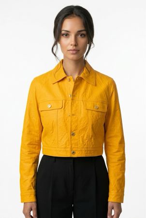 Michael Kors leather jacket, size S