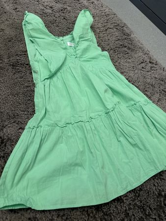 Zara Mädchenkleid Gr. 134, mintgrün, Sommerkleid